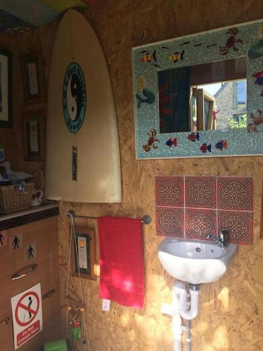 Lily Cosy Campervan With Sea Views & Amazing Sunrises St Ives Esterno foto