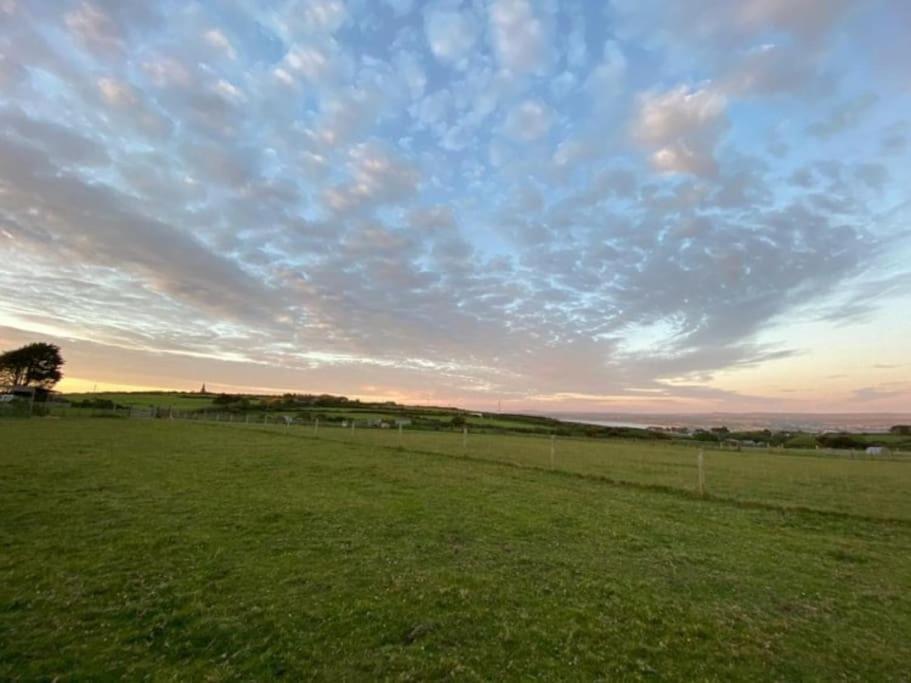 Lily Cosy Campervan With Sea Views & Amazing Sunrises St Ives Esterno foto